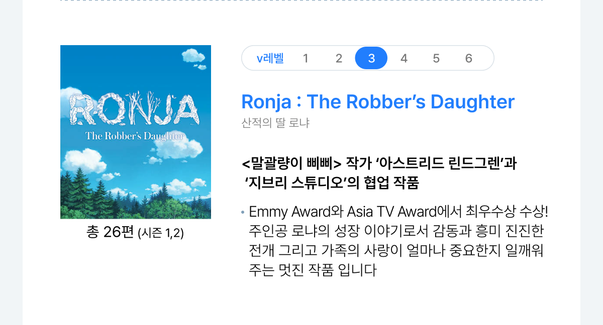 Ronja : The Robber��s Daughter